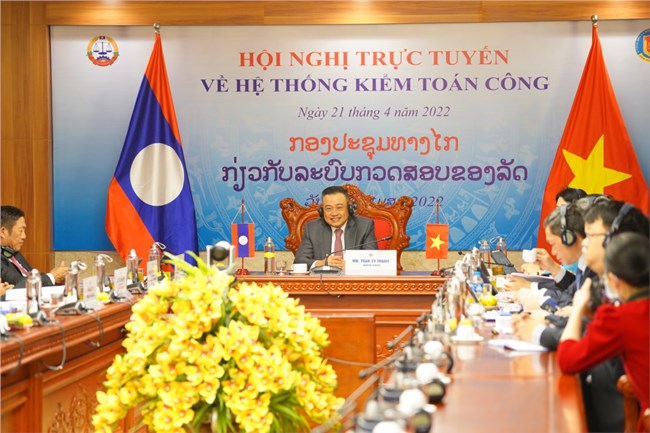 Việt Nam và Lào trao đổi kinh nghiệm về hệ thống kiểm toán công (21/04/2022)